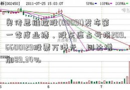 奥传思维控股(08091)发布第一季度业绩，股东应占亏损209.6600129股票万港元，同比增加89.34%